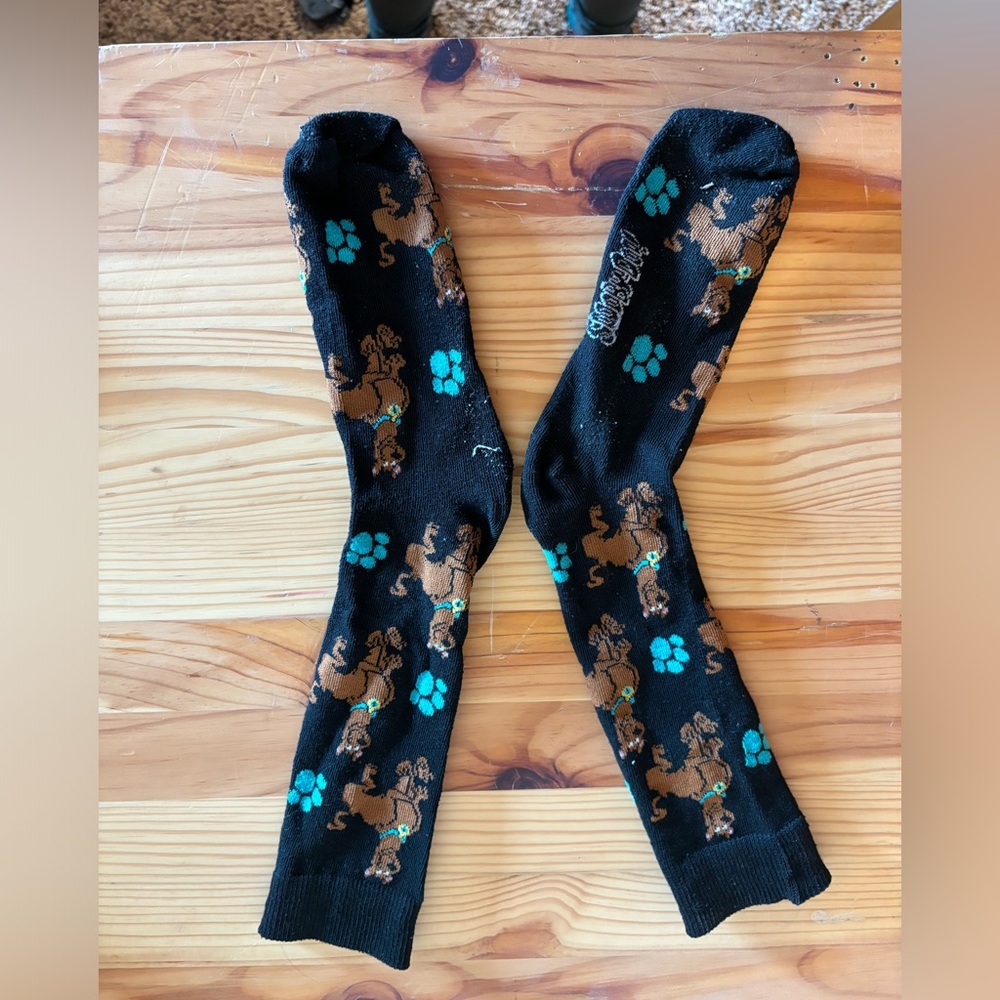 Scooby Doo Socks Size Large